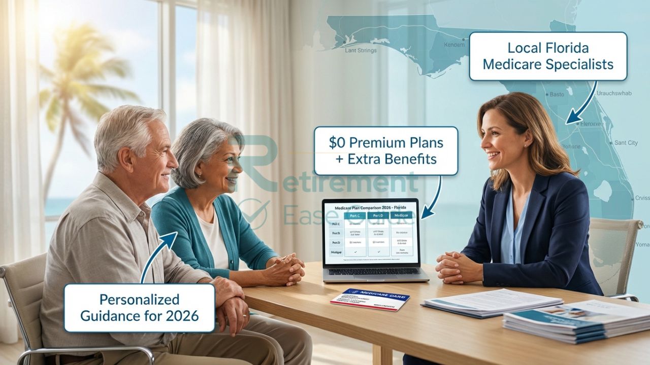 Trusted Medicare agents near me in Florida 2026 helping seniors compare Medicare Advantage and Medigap plans